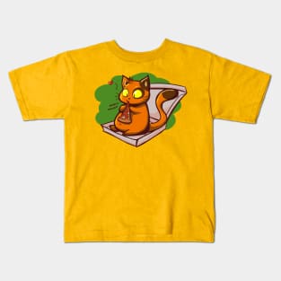 Pizza Cat Kids T-Shirt